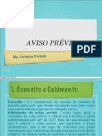 Aviso Prévio 