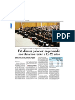 Estudiantes Pailones_ en Promedio Nos t...Mos Recién a Los 28 Años - Www.lun