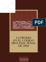 031-La Prueba en El Código Procesal Penal de 2004