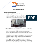 HVAC System Analysis