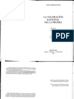 Ferrer Beltran Jordi La Valoracion Racional de La Prueba PDF