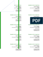 Plantilla Tarjeta de Presentacion