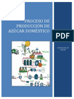 Proceso de Preoducción de Azúcar