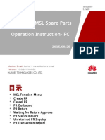 Spare Parts MSL PC Operation Instruction - 20150928 Updated