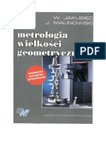 Władysław Jakubiec, Jan Malinowski-Metrologia Wielkości Geometrycznych -Wydawnictwa Naukowo-Techniczne (2004)