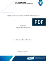 Deontología y legislación de la salud