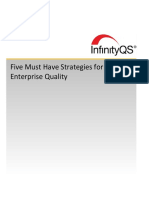 InfinityQS Five Must Have Strategies For Enterprise Quality 011613 PDF