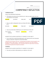 Unit Core Competency Reflection 1