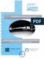 Manual de Seguridad Transporte de Vigas PDF