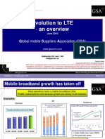 Evoluton to LTE an Overview June 2010