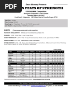 Oregon Feats of Strength 2017