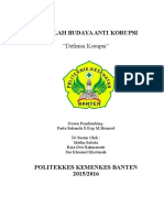 Download Makalah Budaya Anti Korupsi by MethaSelcita SN330695480 doc pdf