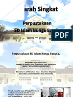 Sejarah Singkat Perpustakaan SD Isalam Bunga Bangsa