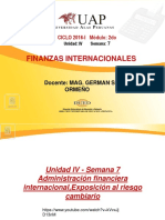 Administración Financiera Internacional, Exposición Al Riesgo Cambiario PDF