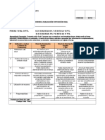 Rubrica Informe Exposición Oral