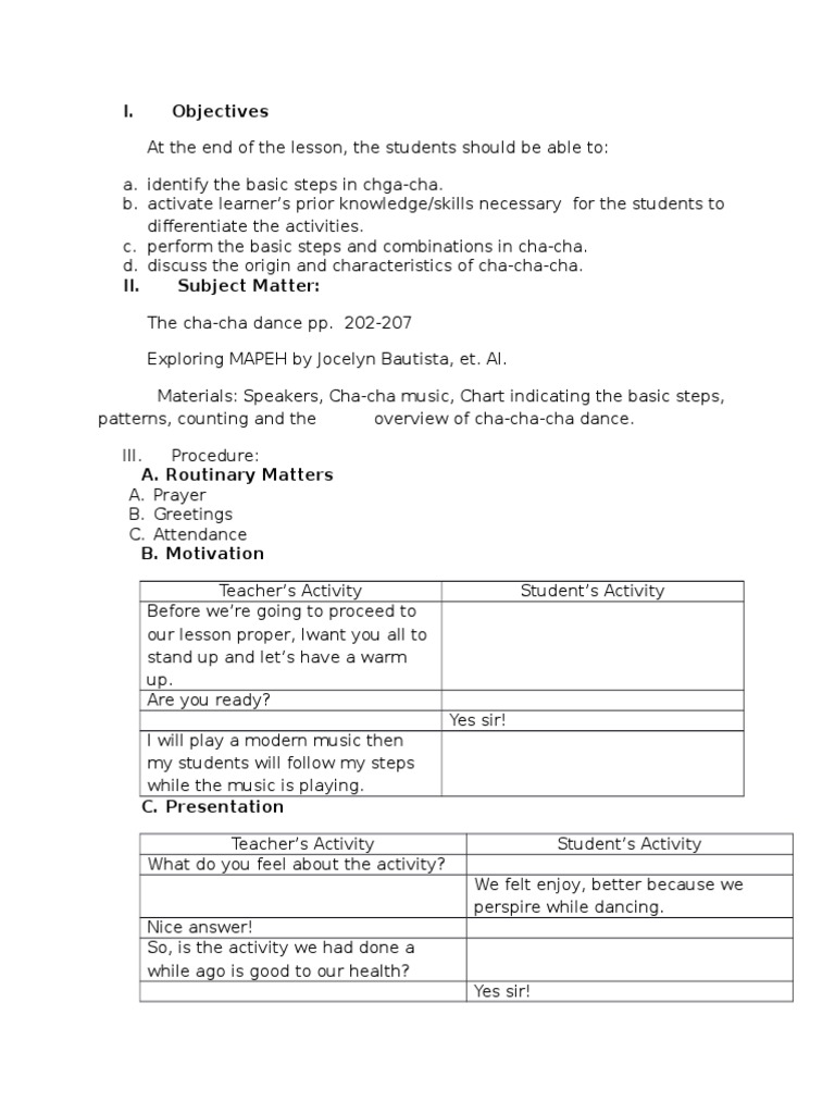 Basic | PDF | Performing Arts | Dances