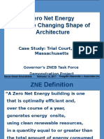 Zero Net Energy and The Changing Shape of Architecture: Case Study: Trial Court, Massachusetts