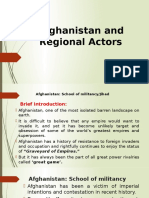 Afghanistan and Regional Actors