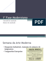 1ª Fase Modernismo