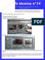 Autodiagnosis Audi 100 a4 s4 s6 Cabrio y a6 (95-97)