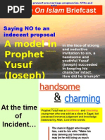 Saying NO - Prophet Yusuf (JOSEPH) Model