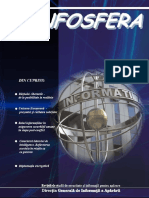 INFOSFERA, Revista de Studii de Securitate - I Informa - II Pentru Aparare, An III Nr. 2, 2011 PDF