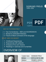 Sigmund Freud: Psychoana Lysis