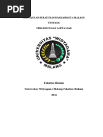 Download Rancangan Peraturan Daerah Kota Malang by ardhanrd SN330734311 doc pdf