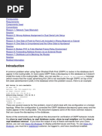 Why Are Some OSPF Routes in The Database But Not in The Routing Table