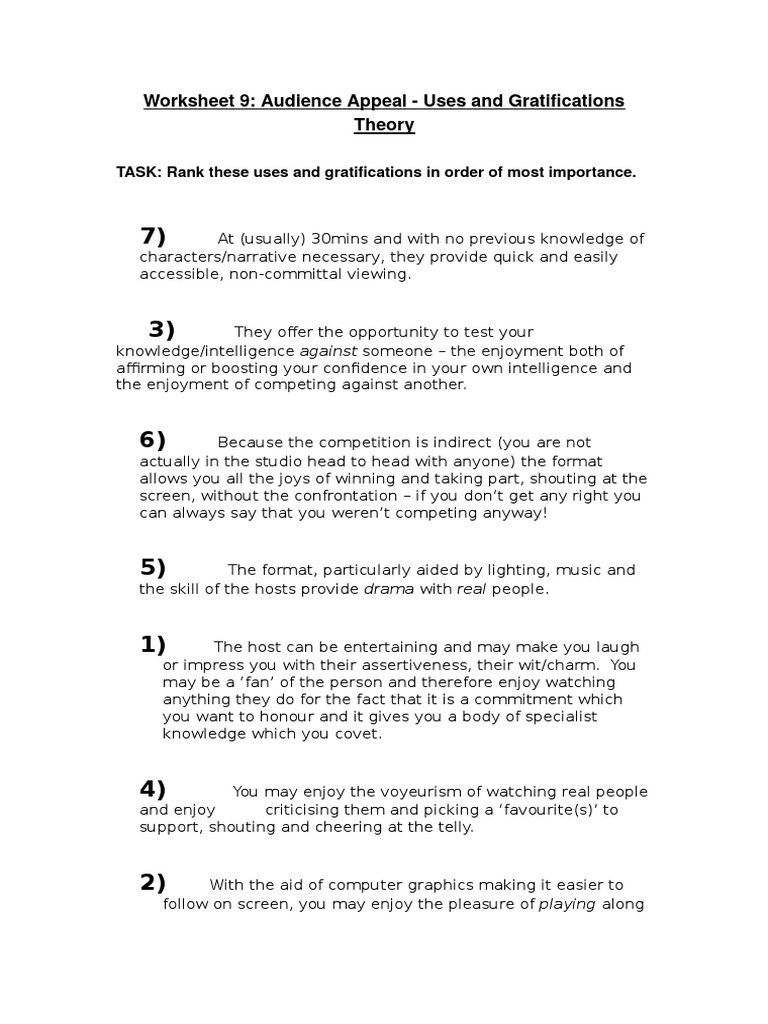 GS Worksheet 9 | PDF