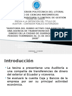 AUDITORÍA FINANCIERA A  LOS RUBROS CAJA Y BANCOS.pptx