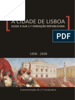 A Cidade de Lisboa Elege a Sua 1.ª Vereação Republicana
