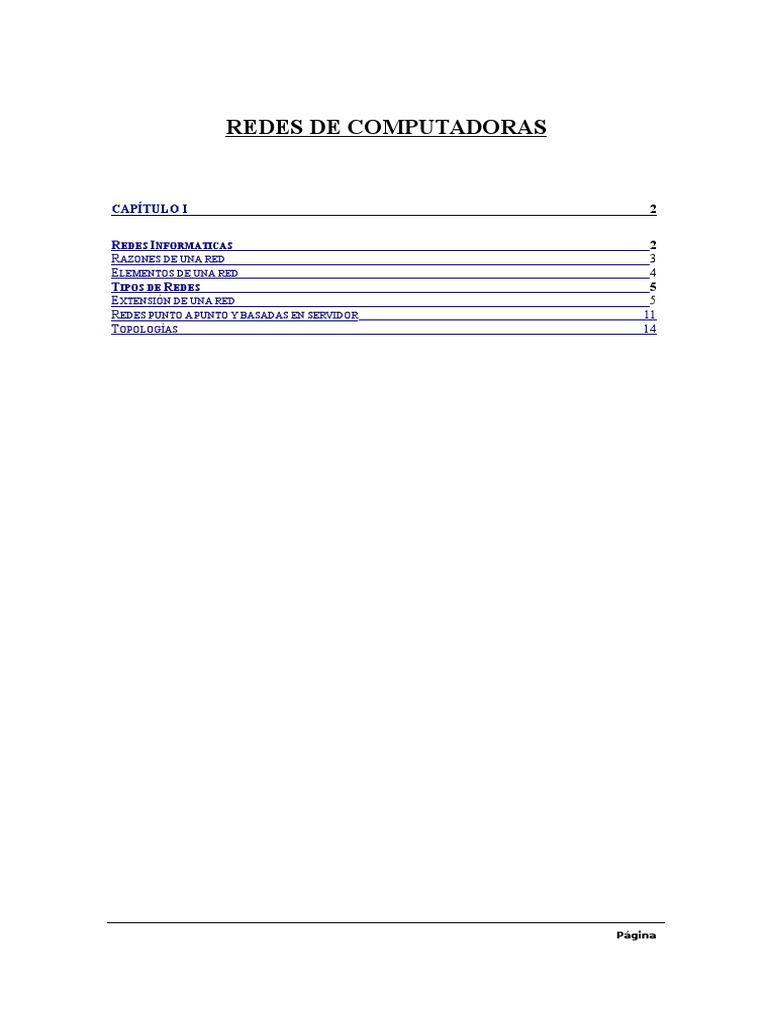 Redes (Capitulo I) | PDF | Topología de la red | Red de computadoras