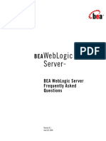 Bea Weblogic Server Frequently Asked Questions