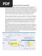 Control Account in Oracle R12