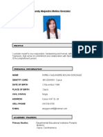 Karely Alejandra Molina Gonzalez: Profile