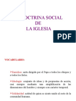 La Doctrina Social de La Iglesia - 1