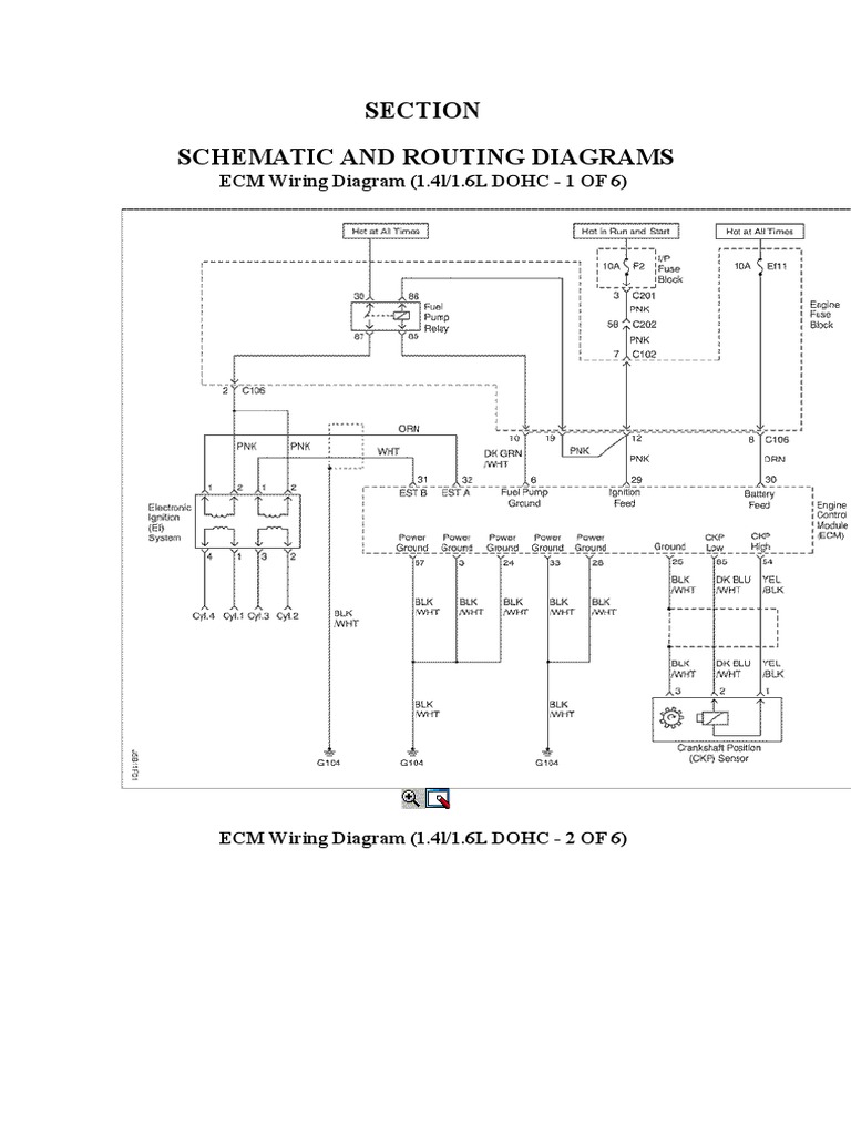 Engine Ecm Daewoo Optra Nubbira Lacetti Docx Systems Engineering Engines