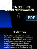 Aspek Spiritual Dalam Keperawatan