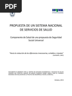 Sistema de Salud Estrategias