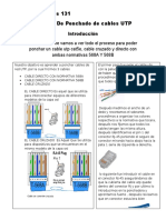 Informe de Ponchado de Cables UTP