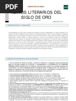 Guia-Textos Literarios Siglo de Oro
