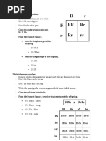 Monohybrid Sample Problem