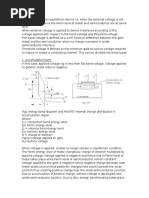 MOSFET Energy Band