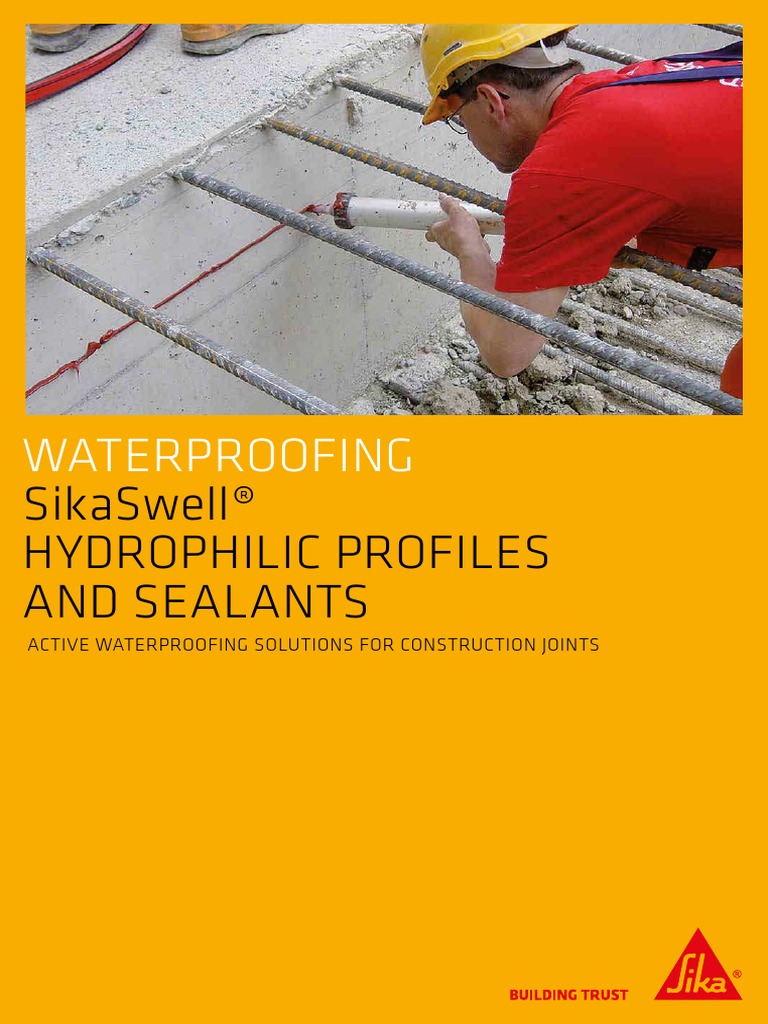 Broch Swell Gasket PDF Concrete Manmade Materials