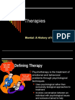 Therapies: Mental: A History of The Madhouse14