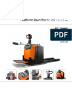 Platform Lowlifter Truck: P-Series