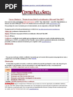 Curso a Distância - Projeto de Uma Rede Local Utilizando o Microsoft Visio 2007