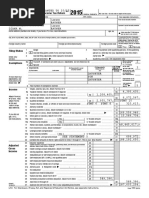 U.S. Individual Income Tax Return: See Separate Instructions