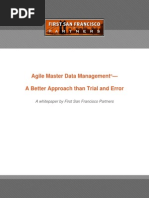 Download Agile Master Data Management  Better Approach than Trial and Error by First San Francisco Partners SN33076396 doc pdf